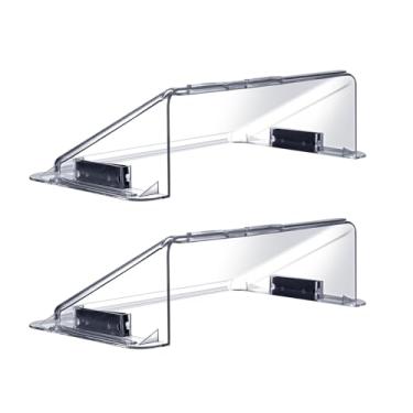 Imagem de Defletor de ventilação ajustável para ar condicionado, teto, parede, piso, 22,8 cm a 40,64 cm de largura, rodapé - magnético, bloqueador de calor e vento, tampas de ventilação para condicionador