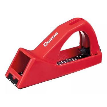 Imagem de Raspador manual plaina 140mmx41mm aço cortag 61808 drywall placa gesso