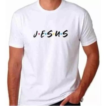 Imagem de Camiseta Masculina Jesus Friends Moda Evangélica Novidade - SEMPRENALU