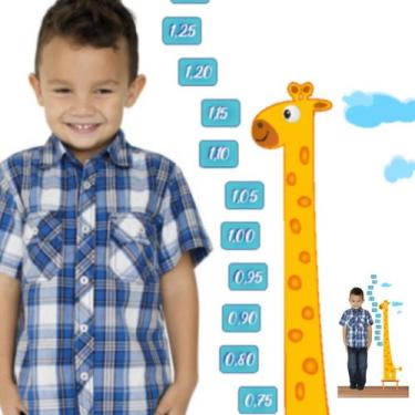 Imagem de Adesivo Decorativo Girafa Régua de Crescimento - Imaginart