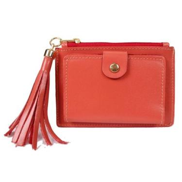 Imagem de Carteira Feminina em Couro Artlux 8017, Coral