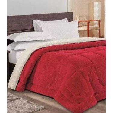 Imagem de Cobertor Casal Manta e Sherpa 2,20m X 2,40m - BORGON