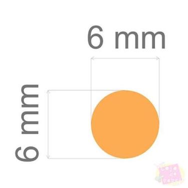 Imagem de Furador TEC - Mini Círculo 1/4" - Toke e Crie