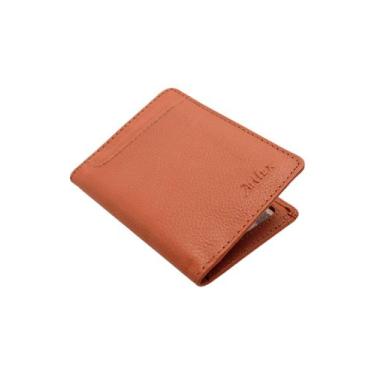 Imagem de Carteira em Couro Artlux Unissex com Visor para Cnh 8002, Caramelo