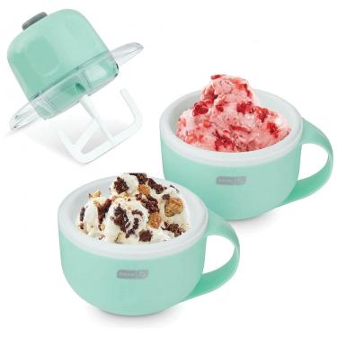 Imagem de Máquina de Sorvete Portátil 500mL com Limpeza Rápida e Fácil, DASH, Verde