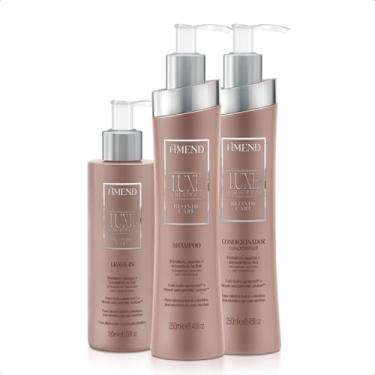 Imagem de Kit Shampoo + Condicionador + Leave-in Luxe Creations Blonde Care Amend