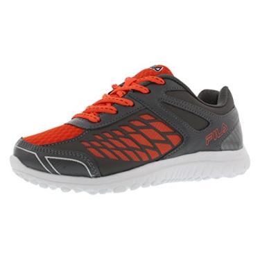Imagem de Fila Lightning Strike Boys Athletic Shoes Size US 12, Regular Width, Color Grey/Coral