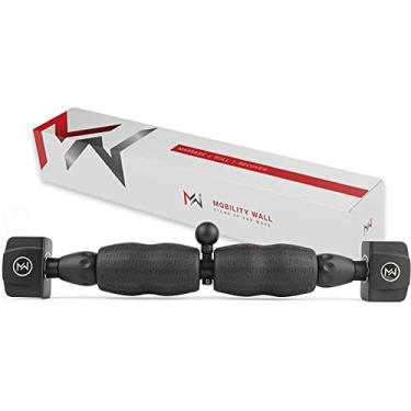 Imagem de Massageador muscular com rolo de espuma – Alta densidade para corpo, pescoço, costas e pernas – fisioterapia profunda de tecido de alta densidade para exercícios em pé (padrão)