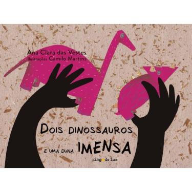 Imagem de Dois Dinossauros E Uma Duna Imensa