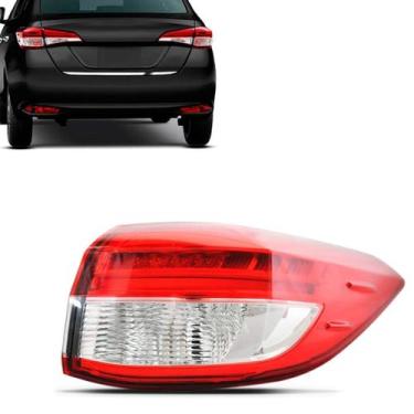 Imagem de Lanterna Traseira Yaris 2018 2019 2020 Sedan Canto Sem Led - SP ACESSÓ