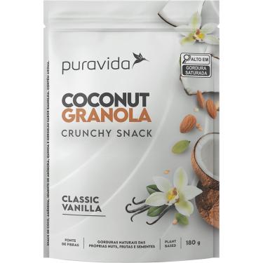 Imagem de Coconut Granola Classic Vanilla 180g - PuraVida