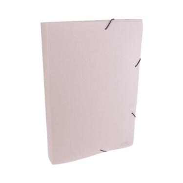 Imagem de Pasta Aba Elástico Ofício Rosa Lombo De 4Cm Executive Dello