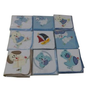 Imagem de Kit Completo Maternidade 15 Peças Bebe enxoval Menino - Dugu, Algodão,