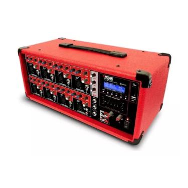 Imagem de Mixer Amplificado Mesa de Som Novik NVK-8500BT 8 Canais USB Bluetooth