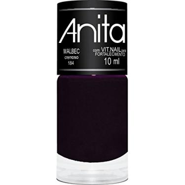 Imagem de Esmalte Malbec, Anita Cosméticos, Vinho/Roxo