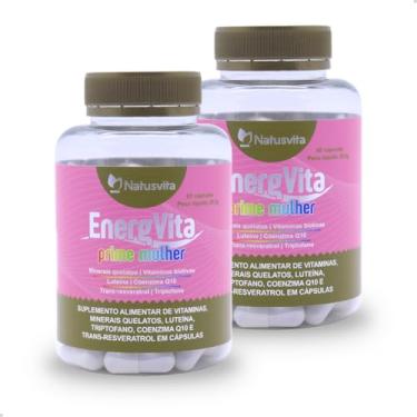 Imagem de EnergVita Mulher (Multivitamínico com Coenzima Q10, Triptofano, Luteína e Resveratrol) (2 und. 120 cápsulas)