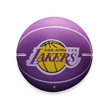 Imagem de Mini Bola Basquete Wilson NBA Dribbler, Roxo