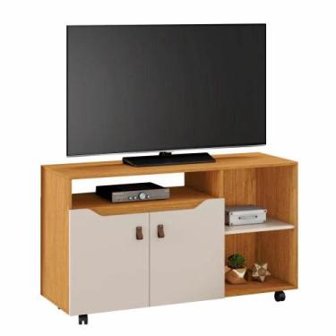 Imagem de Rack Seleto para TV até 49 Polegadas - Cinamono/Off White- JCM Movelar