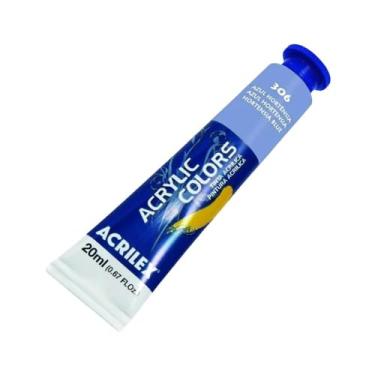 Imagem de Tinta Acrílica 20 ml Acrylic Colors 306 Acrilex - Azul Hortênsia