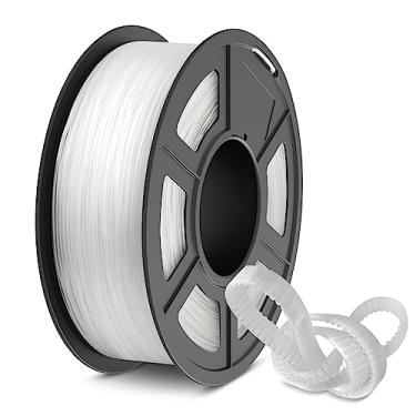 Imagem de SUNLU Filamento de impressora 3D TPU 1,75 mm, filamento TPU 95A de alta velocidade, filamento 3D flexível de 1 kg para impressão rápida, precisão dimensional +/- 0,03 mm, adequado para a maioria das