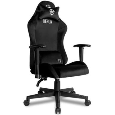Imagem de Cadeira Gamer TGT Heron TX Tecido | Preto | TGT-HRTX-FB03