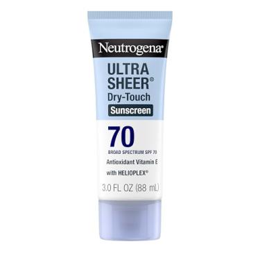 Imagem de Neutrogena Ultra Sheer Broad Spectrum Sunscreen SPF 70, 3 Ounce