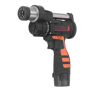 Imagem de Luqeeg Eixo helicoidal elétrico, máquina de limpeza de ralo sem fio de alimentação automática, cobra de esgoto, cobra de encanamento, removedor de entupimento de drenagem para desentupir pias