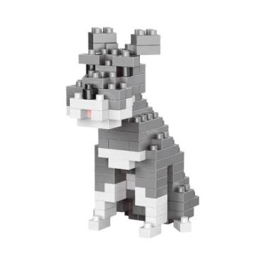 Imagem de Super Mini Pet Dog Corgi Poodle Blocos De Construção Kit Brinquedo Edu