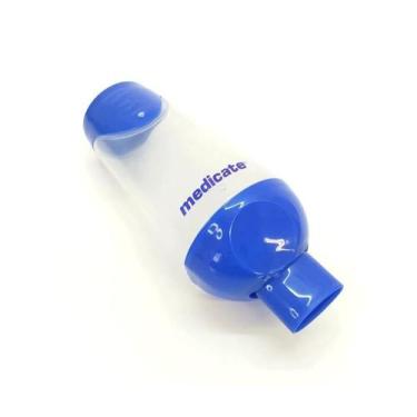 Imagem de Espaçador bi-valvulado Medicate, Azul Escuro
