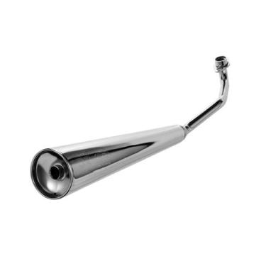 Imagem de Escapamento Pro Tork Mini Gp Biz 125 2011 Em Diante, CROMADO