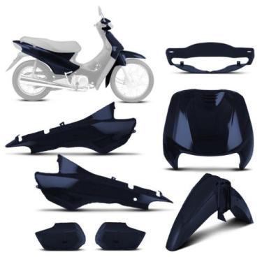 Imagem de Kit Carenagem 5 Peças Pro Tork Moto Honda Biz 100 1998 a 2005 Substitu