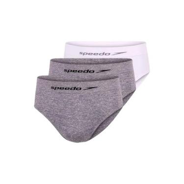 Imagem de Kit com 3 Cuecas Slip Speedo 4280 Colorido, Branco, 1XG