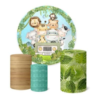 Imagem de Trio Capas Cilindro + Painel 1,50m Safari - Fadrix, K1SAF015