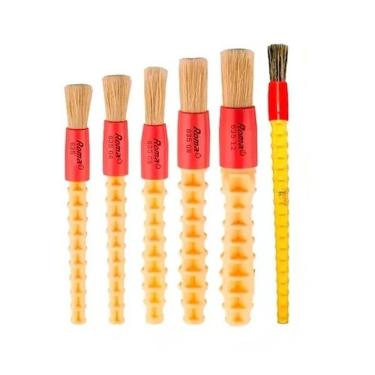 Imagem de Kit Pinceis Detalhamento Automotivo - Roma Premium Ii