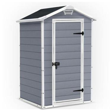 Imagem de Depósito de Jardim Multiuso 4x3 Manor Keter Armazem Externo Compacto e