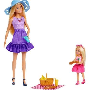Imagem de Barbie Malibu Conjunto Piquenique Chelsea - Mattel Jbf43