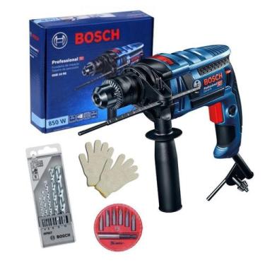 Imagem de Furadeira De Impacto 1/2 Pol 850W Gsb16Re Bosch + Acess 220V, 220V