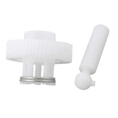 Imagem de LT Easiyl Conjunto de 2 peças de engrenagem de motor de ajuste de espelho lateral do carro e conjunto de parafusos compatíveis com Honda Civic HR-V