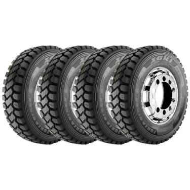 Imagem de Pneu Xbri Forza Block P1 295/80 R22.5 Aro 22.5 152/149J 18PR Misto Kit4