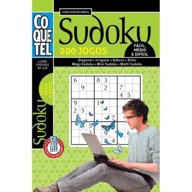 Imagem de Livro Coquetel Sudoku 229: Fácil, médio e difícil