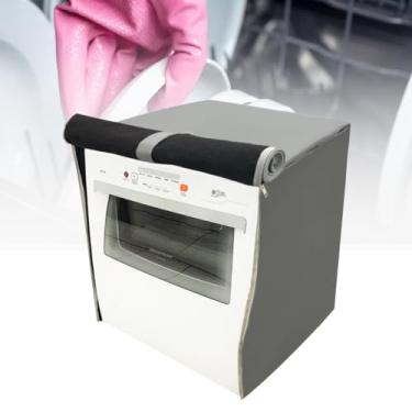 Imagem de CAPA PARA LAVA LOUÇAS BRASTEMP 8 SERVIÇOS IMPERMEÁVEL (CINZA)