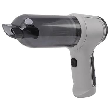 Imagem de Depisuta Vácuo Portátil, Poderoso Aspirador Sem Fio Com Sucção Com Sucção Poderosa e Bocais Multi -Bocais, Carro Leve a Vácuo de pó de Vácuo Bomba de Ventilador de Espanador para Carro (Cinza)