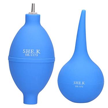 Imagem de BULBO Air Blower Dust Blowing Ball Mini Squeeze Bomba Pontetável Ferramenta portátil de borracha para a mão para limpar a lente câmera Eletrônica de teclado Soft Durável