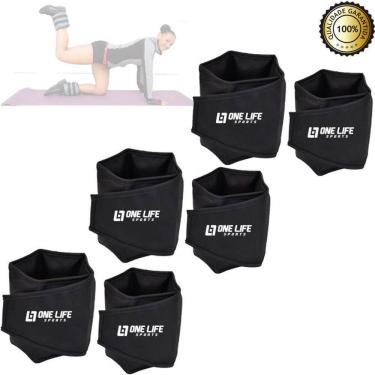 Imagem de Caneleira Peso Tornozeleira Kit 3Kg + 4Kg + 5Kg