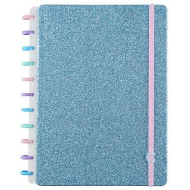 Imagem de Caderno Inteligente Grande Lets Glitter Ocean Blue - Cigd413
