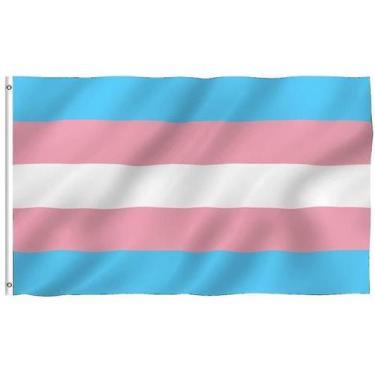 Imagem de Bandeiras windsocks arco-íris bandeira 6 listras orgulho homossexual b