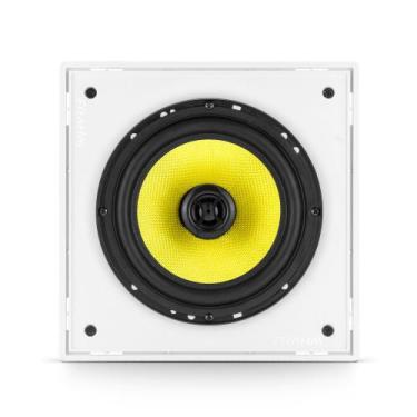 Imagem de Arandela Frahm 6cx Quadrada Reta 6 Telar de Alumínio 100w Rms