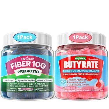 Imagem de Gomas de fibra de butirato Nextdia 10g prebiótico prebiótico