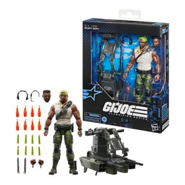 Imagem de G.I. Joe Classified Series #150, Figura de Heavy Duty com Sistema Portátil de Armas Pesadas