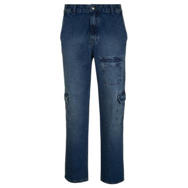 Imagem de Calça John John Jeans Straight Cargo San Andres Masculina-Masculino